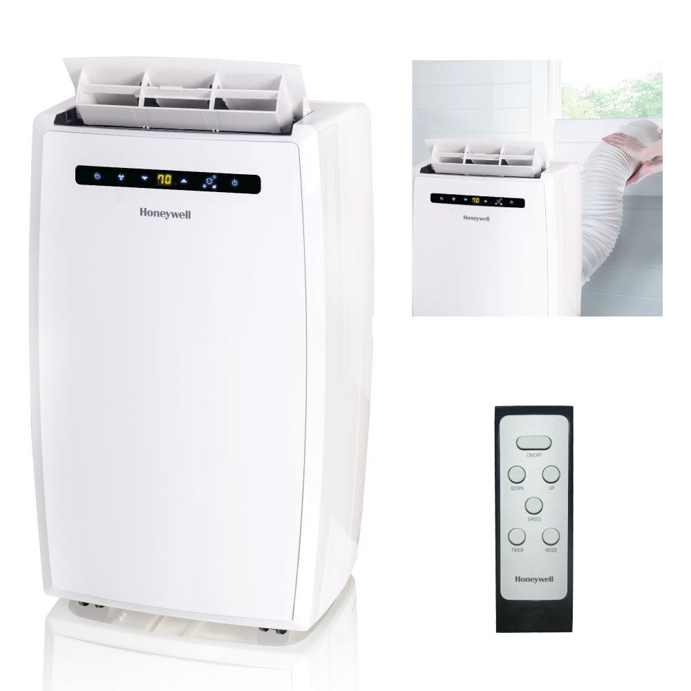 Honeywell MN Series Portable Air Conditioner with Dehumidifier and Remote Control for a Room up to 450 Sq. Ft. (White) - image 1 of 12