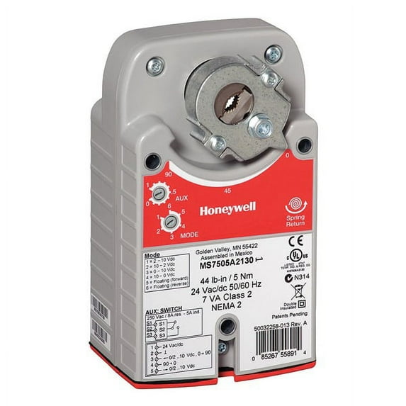 Honeywell MS7505A2030/U Honeywell Floating, Direct-Coupled Actuator