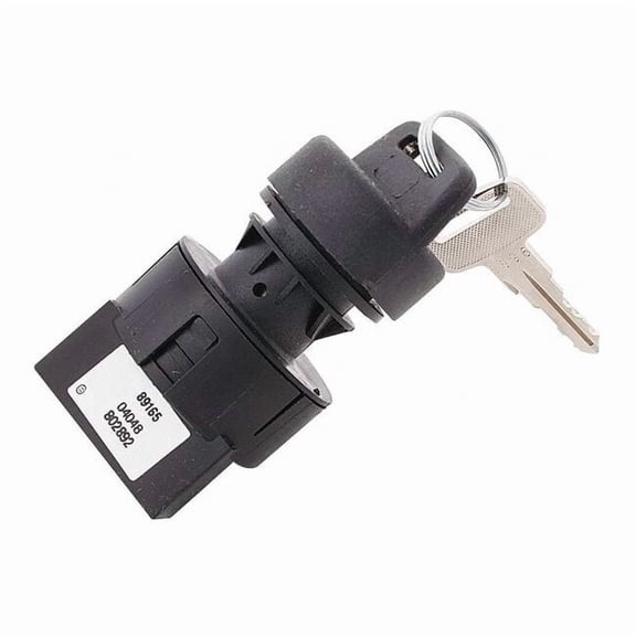 Key Switch Off-On-On 20A 12VDC Quick Connect Terminals 89697-01