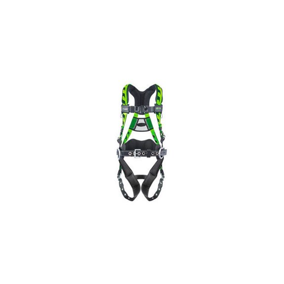 Honeywell Miller AirCore Stretchable Harness w/ Back & Hip D-Rings Quick Connect