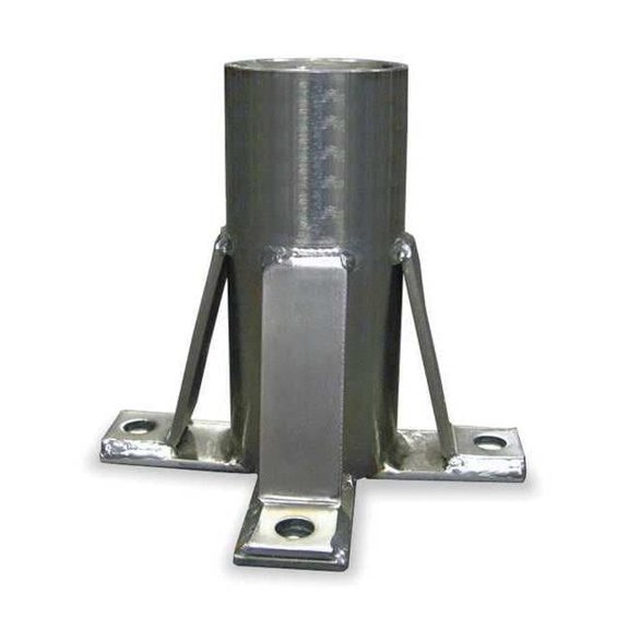 Honeywell Miller DuraHoist Confined Space Systems, Floor mount sleeve, CS-500 zinc plated steel