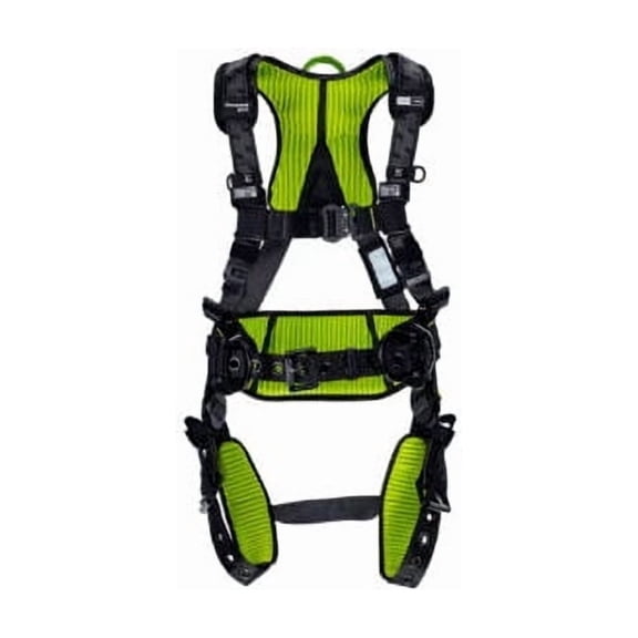 Miller H700 Construction Comfort Harness Tongue Buckle Back & Side D-Ring L/XL