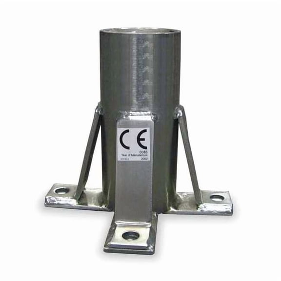 Miller by Pip Floor Mount Sleeve Stainless Steel Finish DH-7SS/