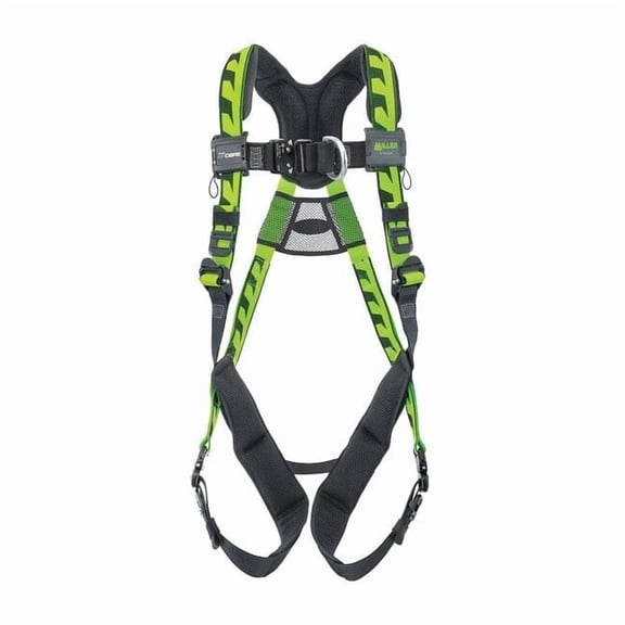 AirCore(TM) Full Body Harness, 2XL/3XL, 400 lb., Quick-Connect Chest/ Quick-Connect Leg Straps