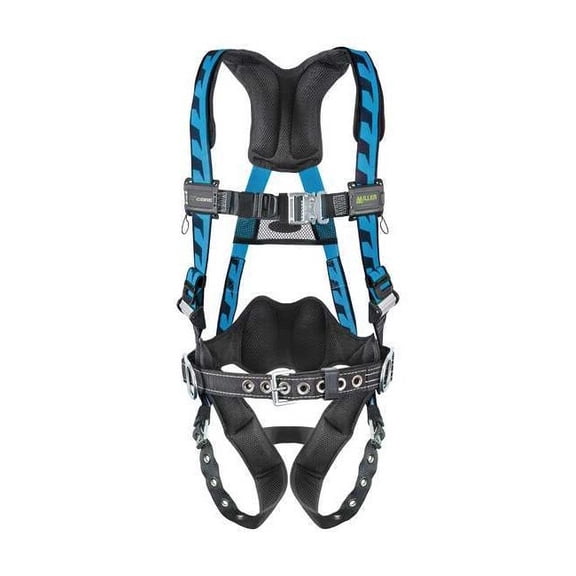 Honeywell Miller Full Body Harness,AirCore,L/XL AC-TB-BDP/UBL