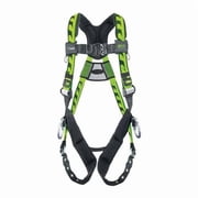 AirCoreTM Full Body Harness, S/M, 400 lb., Quick-Connect Chest/ Tongue Leg Straps, Back D-Ring