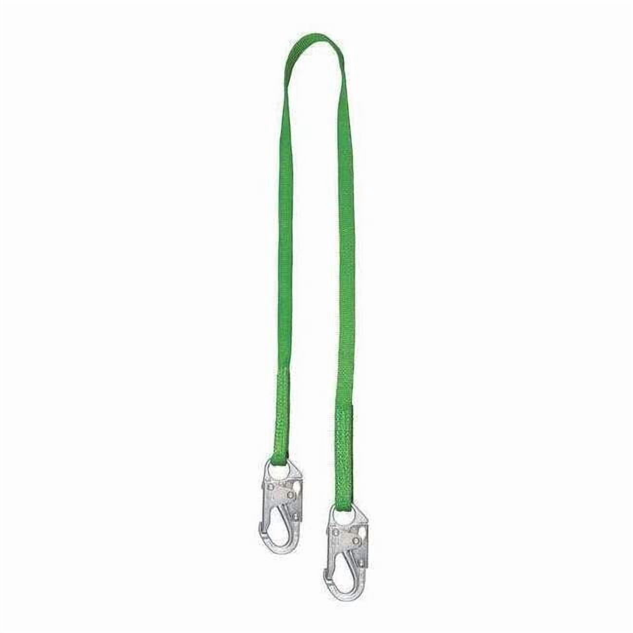 Honeywell Miller Positioning Lanyard,Green,Fixed 213TWLS-Z7/2FTGN