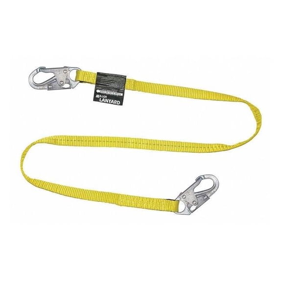 Honeywell Miller Positioning Lanyard,Yellow,Fixed 213WLS-Z7/6FTYL