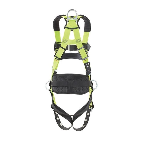 Honeywell Miller Safety Harness,Universal Harness Sizing H5CS221022