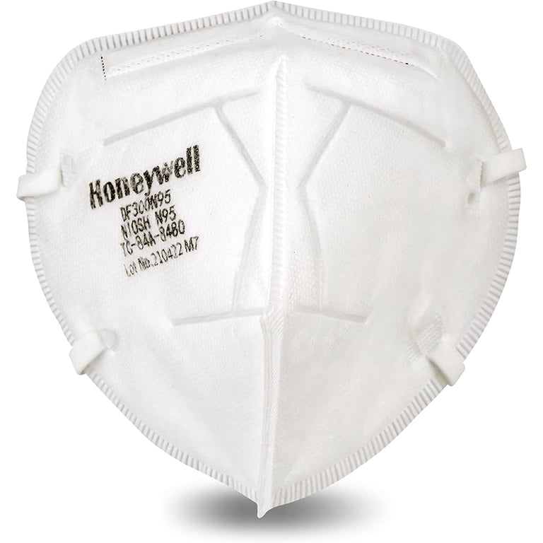 品薄！ハネウエルN95高性能マスク　6箱　300枚。 Honeywell N95 Dust Mask, DF300N95 Flatfold Disposable Respirator