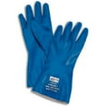 thumbnail image 1 of Honeywell Nitri-Knit Chemical Resistant Gloves Nitrile 40 Mil Thick Size 7 Blue, 1 of 3