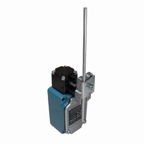 Limit Switch, Adjustable Rod, Rotary, 1NC/1NO, 10A at 480V AC, Actuator Location: Side
