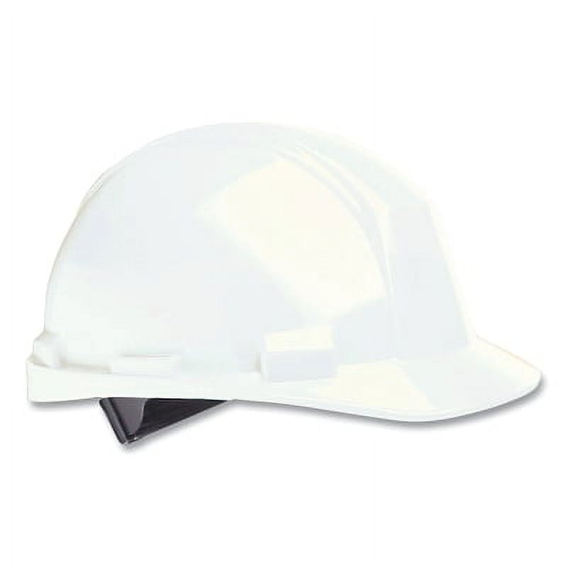 Honeywell Matterhorn Hard Hat With Rain Trough - HDPE Shell, 4-Point Suspension, Ratchet Fit - View #4