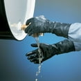 thumbnail image 1 of Chemical Resistant Gloves, Butyl, 14 in L, 14 mil, Black, S, 1 PR, 1 of 2