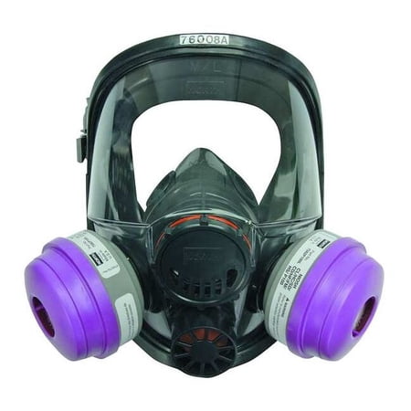 Honeywell North Full Face Respirator,M/L Z760008A