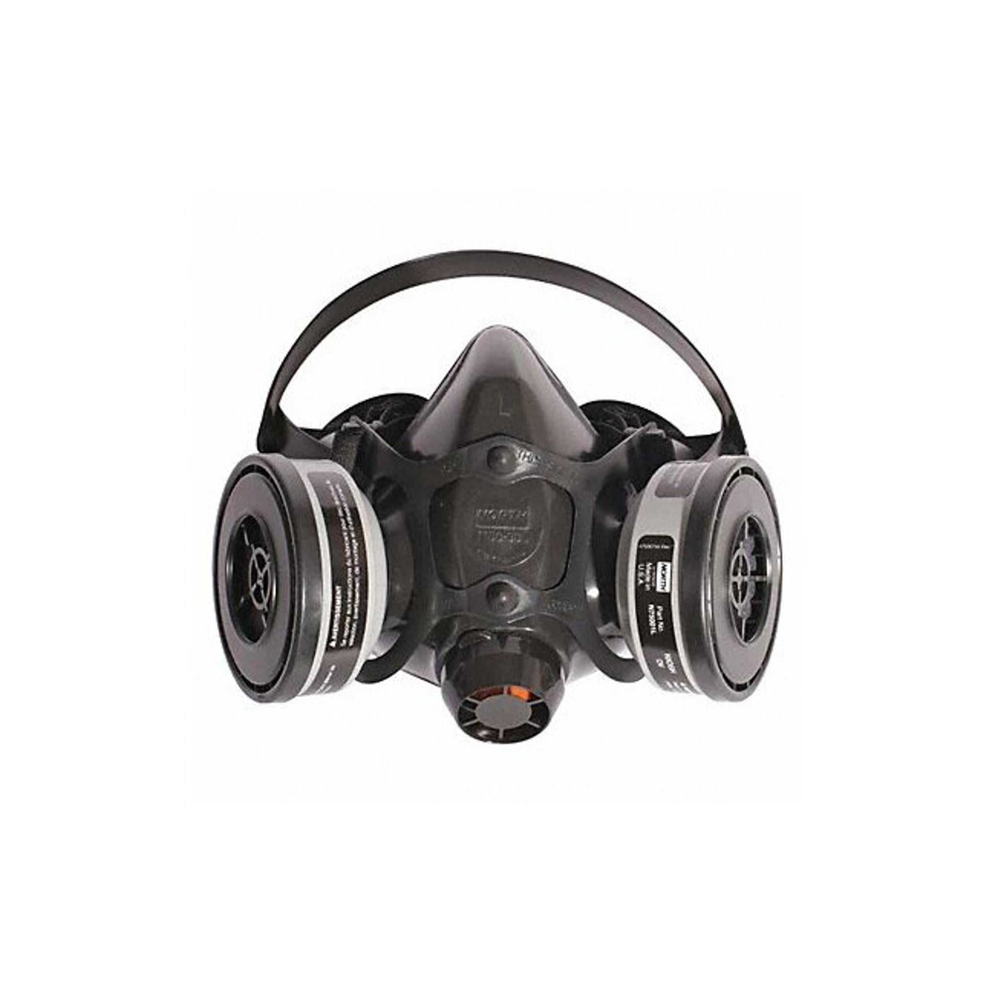 Honeywell North Half Mask Respirator Kit,L,Black 7701L - Walmart.com