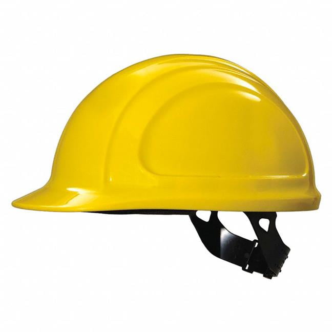 Hard Hat, North Zone, Polyethylene, 4 Point Pinlock, Type 1, Class E, Yellow N10020000