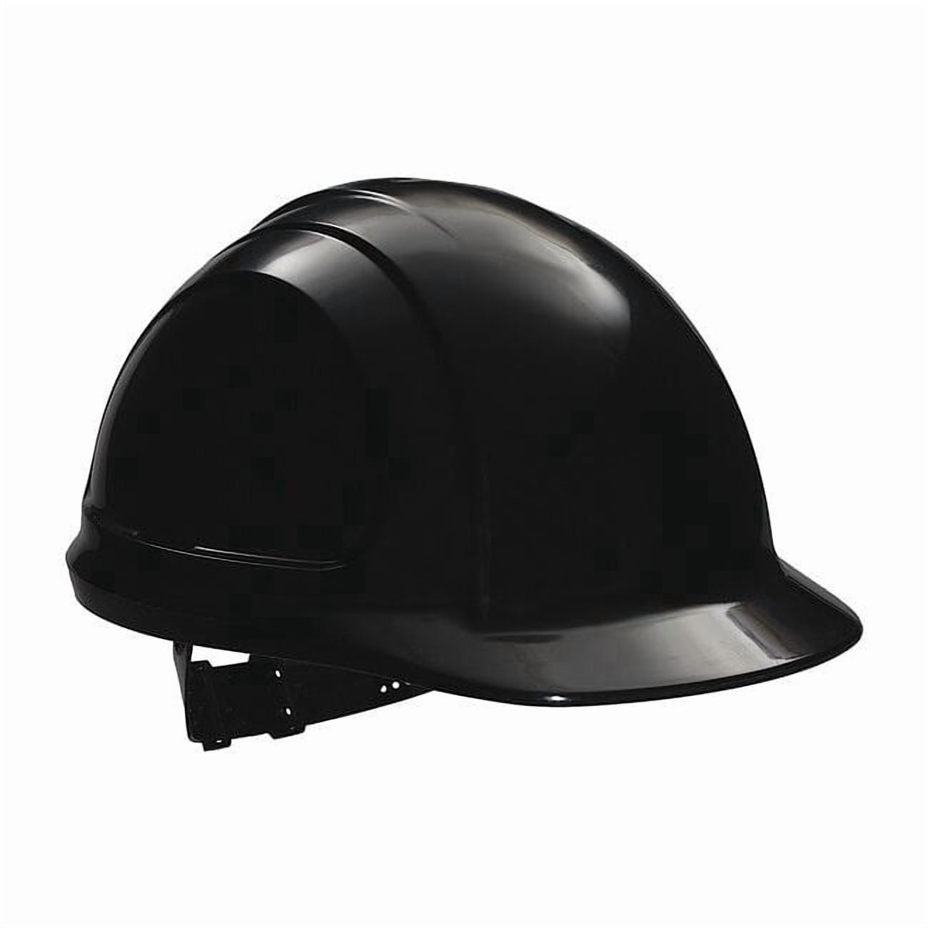 Hard Hat, North Zone, Polyethylene, 4 Point Pinlock, Type 1, Class E, Black N10110000