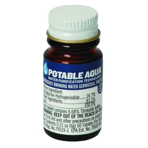 Honeywell North Water Purification Tablets,PK50 140175