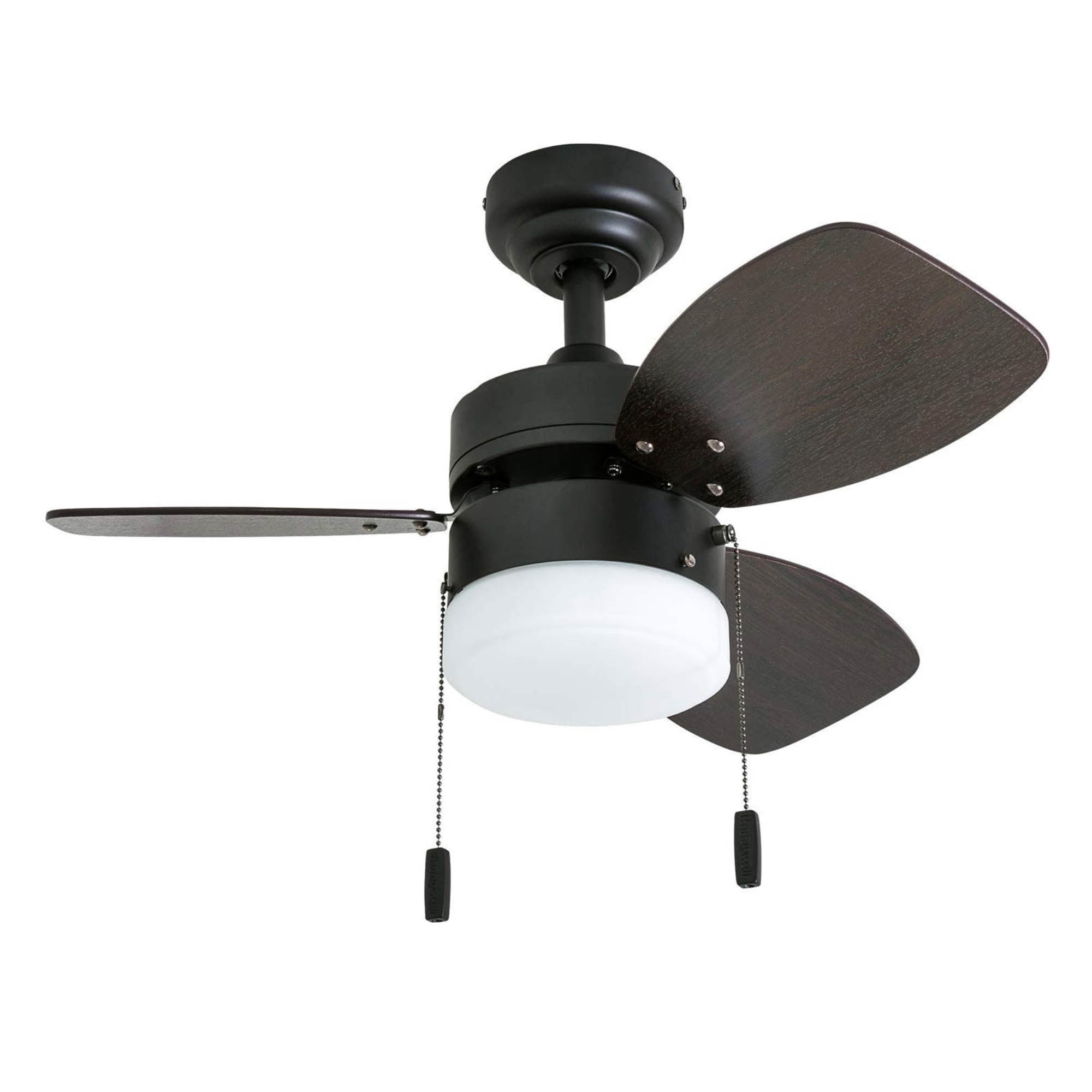 Ocean Breeze 30" Bronze LED Ceiling Fan with Reversible Blades