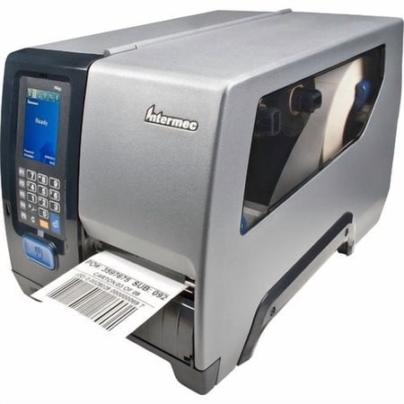 Honeywell PM43 Thermal Transfer Printer, Monochrome, Desktop, Label Print, Ethernet, USB, Serial