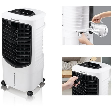 Honeywell - 200 CFM Indoor Portable Evaporative Cooler - White