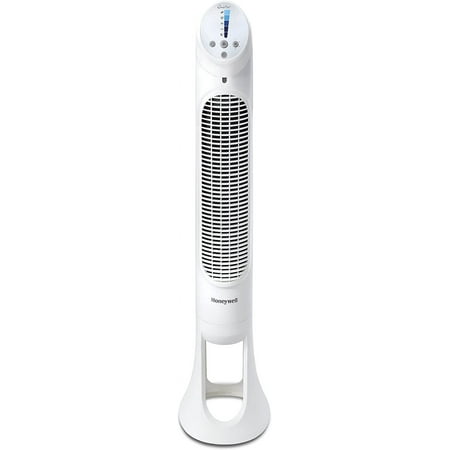 Honeywell QuietSet Whole Room Oscillating Tower Fan (5 Speed Settings, Oscillating 80°, Timer Function, Auto-Off Lights, Remote Control) HYF260
