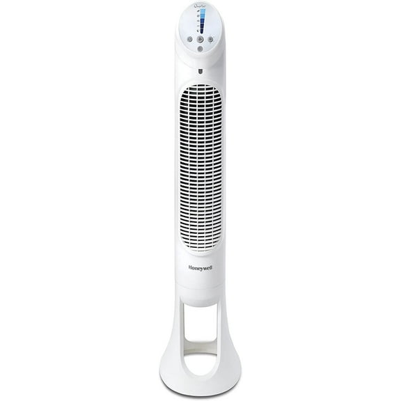 Honeywell QuietSet Whole Room Oscillating Tower Fan (5 Speed Settings, Oscillating 80, Timer Function, Auto-Off Lights, Remote Control) HYF260