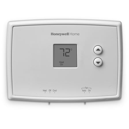 Honeywell Thermostat, Non-Programmable Thermostat, White, RTH111B1024/E1
