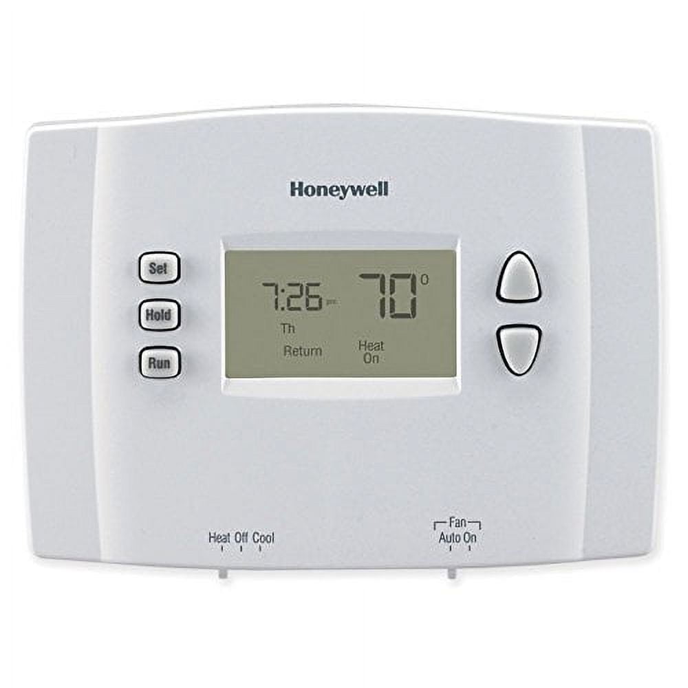 Honeywell White Digital Programmable Thermostat for Heating and Cooling