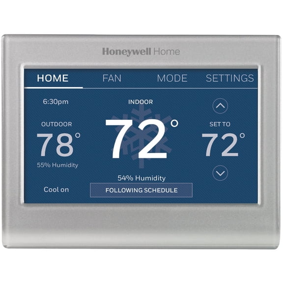 Honeywell RTH9580 Wi-Fi Touchscreen Smart Thermostat - 2 pk