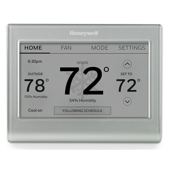 Honeywell RTH9585WF1004 Gray Wi-Fi Smart Color Thermostat