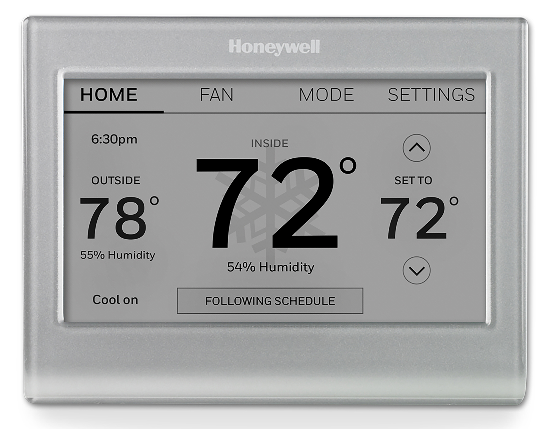 Honeywell RTH9585WF1004 Gray Wi-Fi Smart Color Thermostat - image 1 of 6