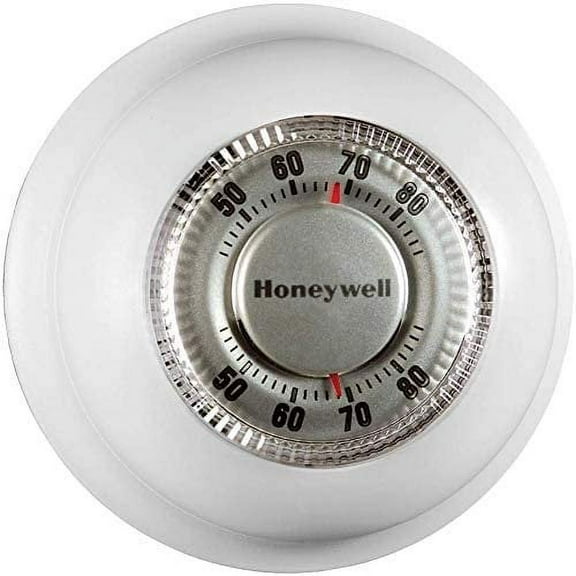 Honeywell Round Heat Only Mercury Free Thermostat Heat & Cool 24 V
