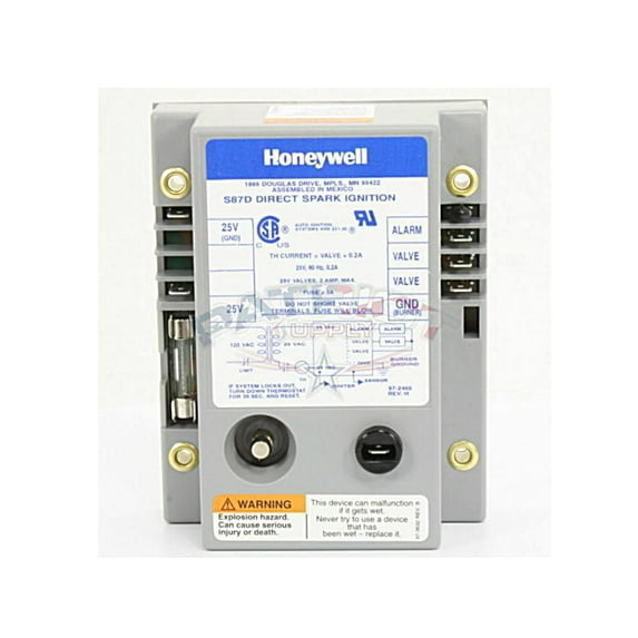 (Price/Each)Honeywell S87D1004 Dsi Control 6 Sec. Lockout, Dual Rod