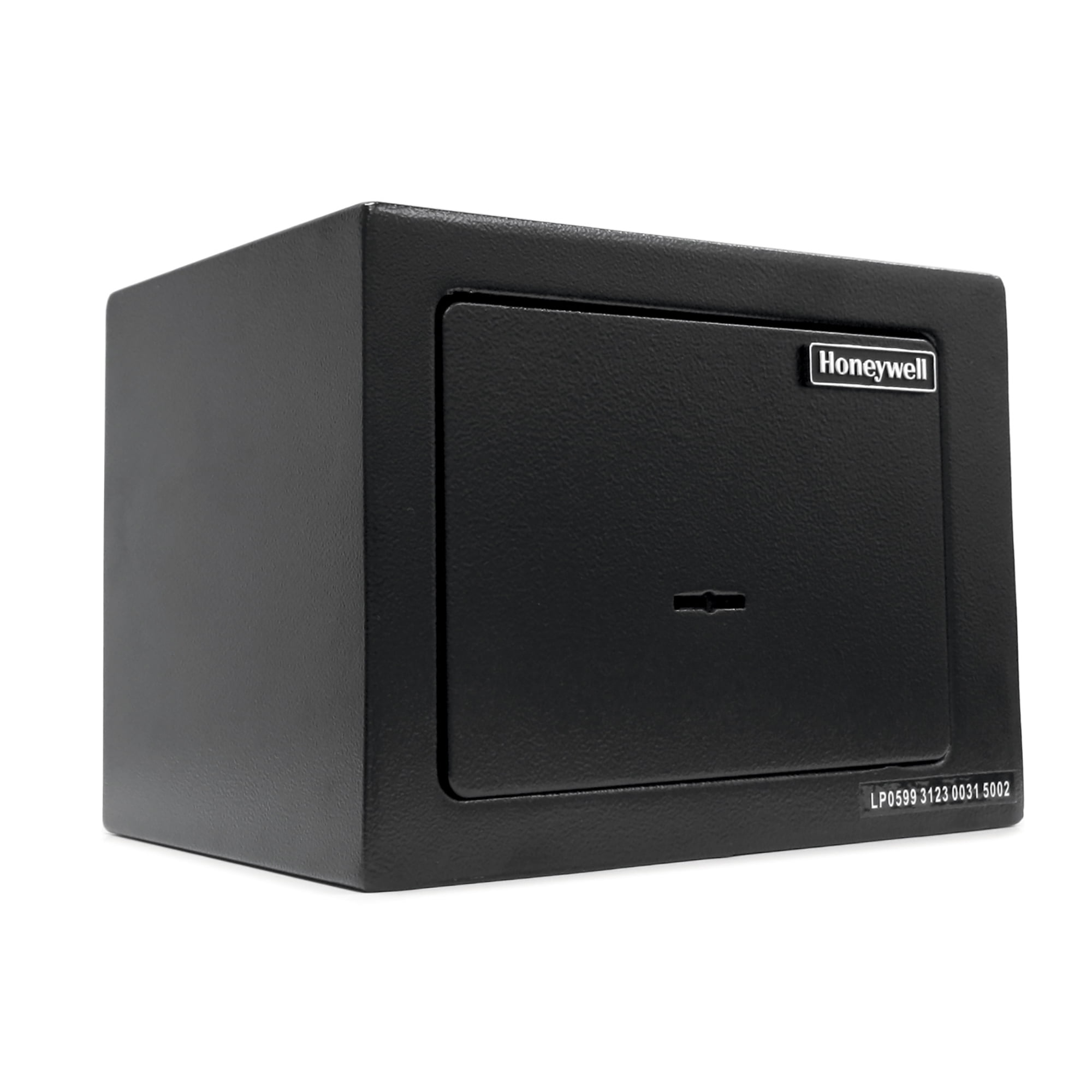 Honeywell Safes, 0.18 Cu ft, Black Small Steel Key Lock Security Safe