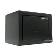 Honeywell Safes, 0.18 Cu ft, Black Small Steel Key Lock Security Safe, 5002