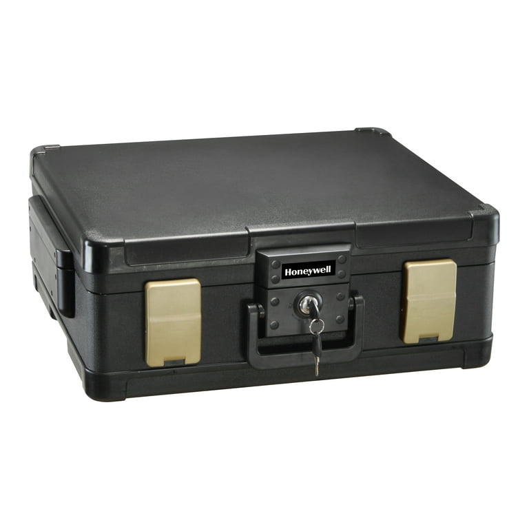 Honeywell 0.39 cu. ft. Waterproof 1-Hour Fire Chest with Key Lock, 1104 Honeywell 0.39 cu. ft. Waterproof 1-Hour Fire Chest with Key Lock, 1104