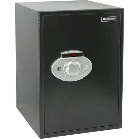 Honeywell - 2.73 Cu. Ft. Large Security Safe Digital/Dial Lock - Black