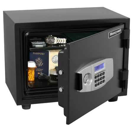 Honeywell Safes, .57 Cu ft, Digital Steel Water and Fire-Resistant Security Safe Electronic Lock, 2112