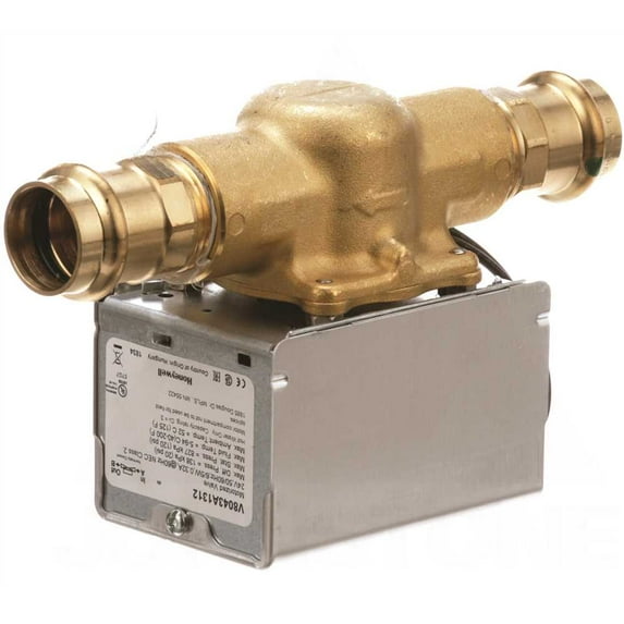 Honeywell Safety V8043A1312/U 3/4 in. Zone Valve Pro Press with 18 in. Lead Wire