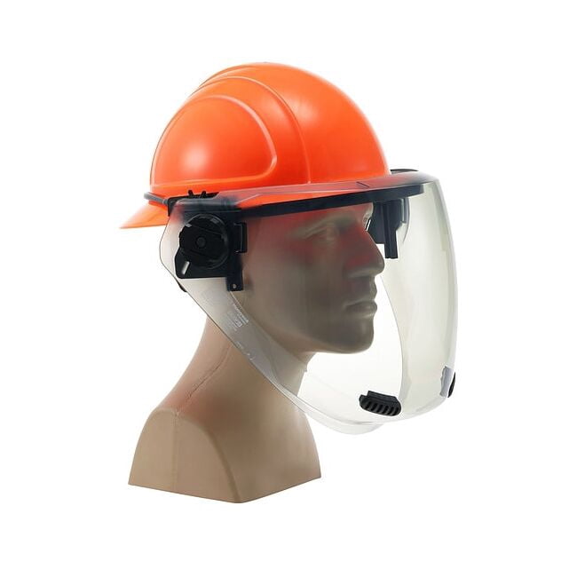 Arc Flash Face Shield,12 cal/sq cm AS1200HAT-FB-PP