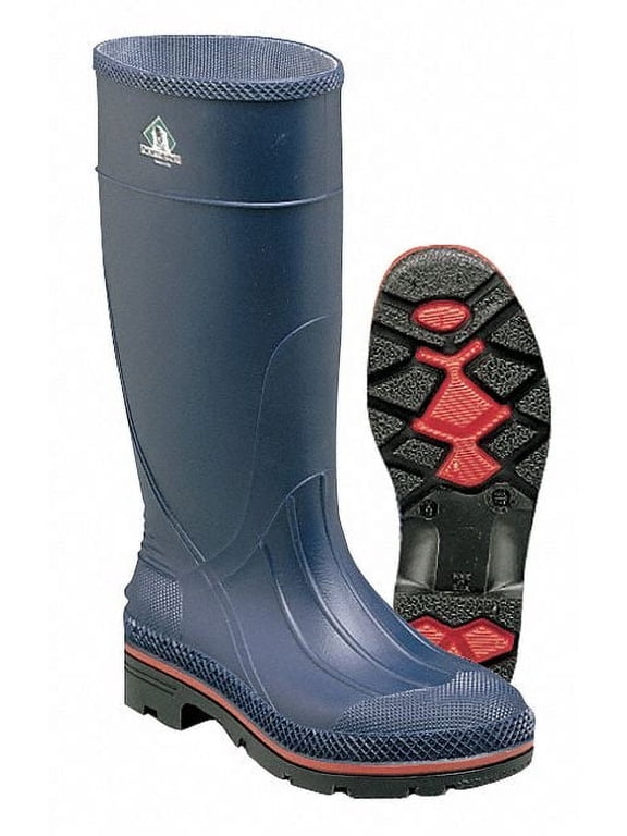 Honeywell Servus Rubber Boot,Women's,8,Knee,Blue,PR 75126/8