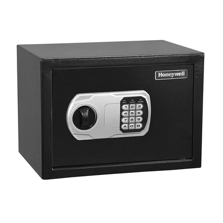 Honeywell - 0.51 Cu. Ft. Security Safe with Electronic Lock - Black