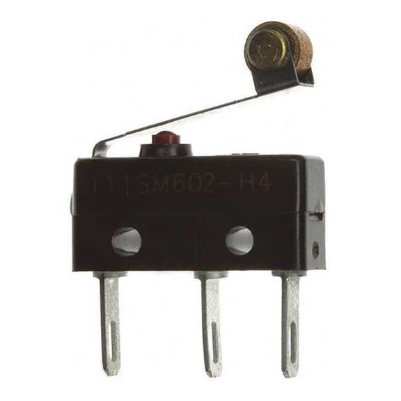 Honeywell Sub-Mini Snap Swch,5A,SPDT,Roller Lever 111SM602-H4