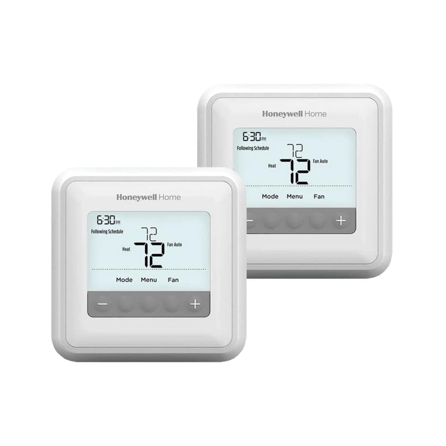 Honeywell T4 Pro White Programmable Digital Thermostat with Mounting Hardware
