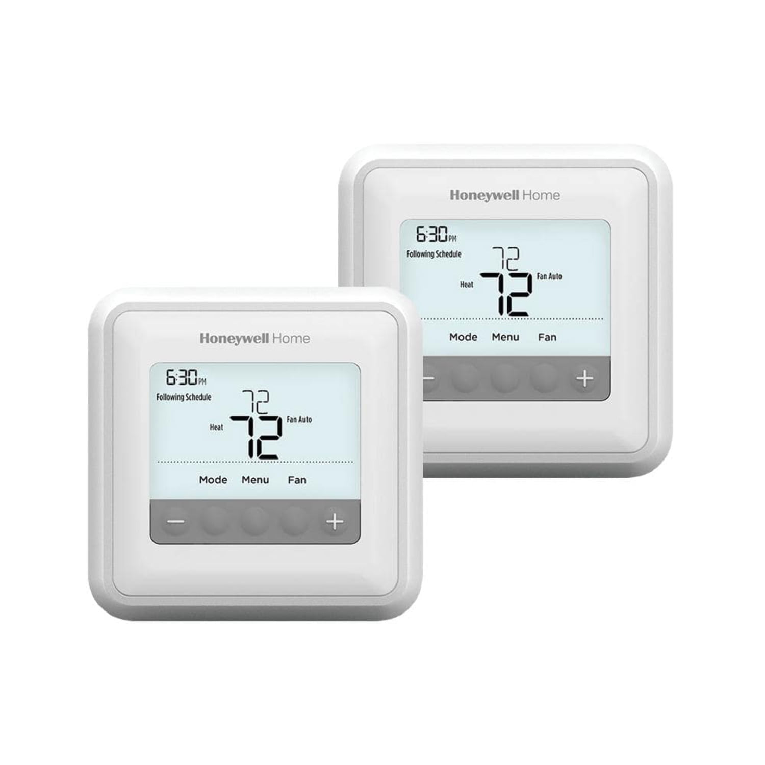 Honeywell T4 Pro White Programmable Digital Thermostat with Mounting Hardware