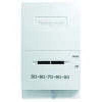 Honeywell T827K1009 Premiere White 12Vdc Millivolt Mercury Free Snap A Single Stage Heat Only Vertical
