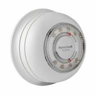 Friedrich Emrt Wired Thermostat, 24VAC/DC, White/Gray