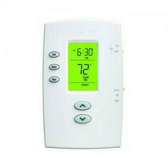 Honeywell TH2110DV1008 PRO 2000 Vertical Programmable Thermostat 1H/1C, Backlit, Dual Powered
